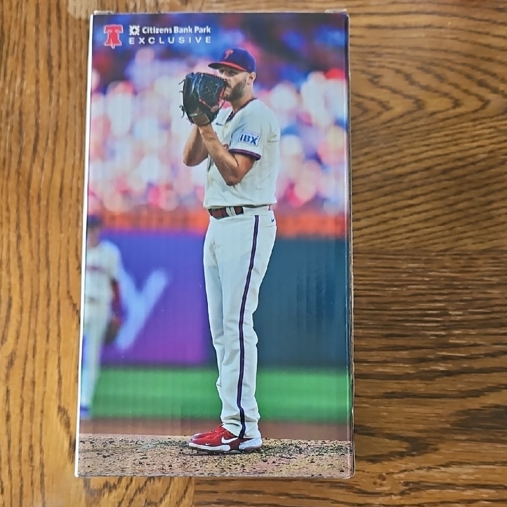 Phillies Zack Wheeler Bobble Figurine - Red and Blue - Picture 3 of 5